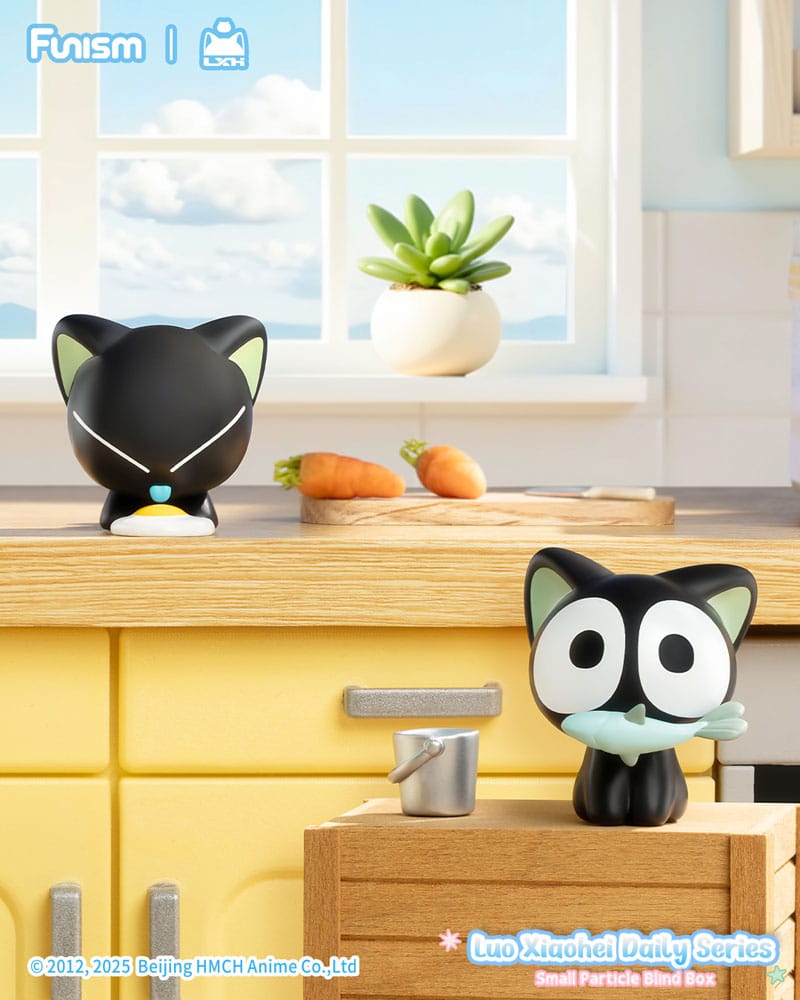 Luo Xiaohei Mini Figures Q face Series 1 3 cm Display (4)