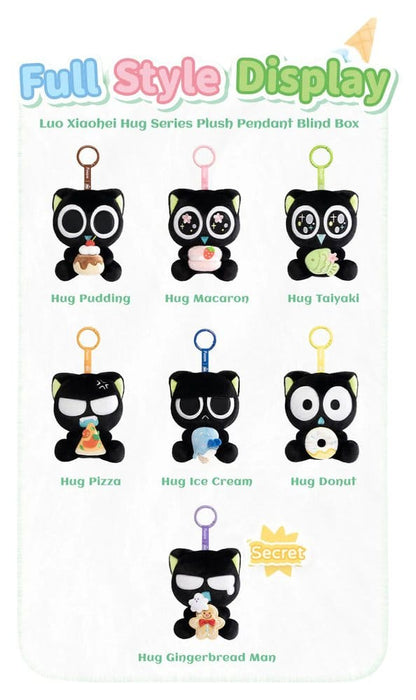 Luo Xiaohei Mini Figures Hug Plush Pendant Series 10 cm Display (6 )