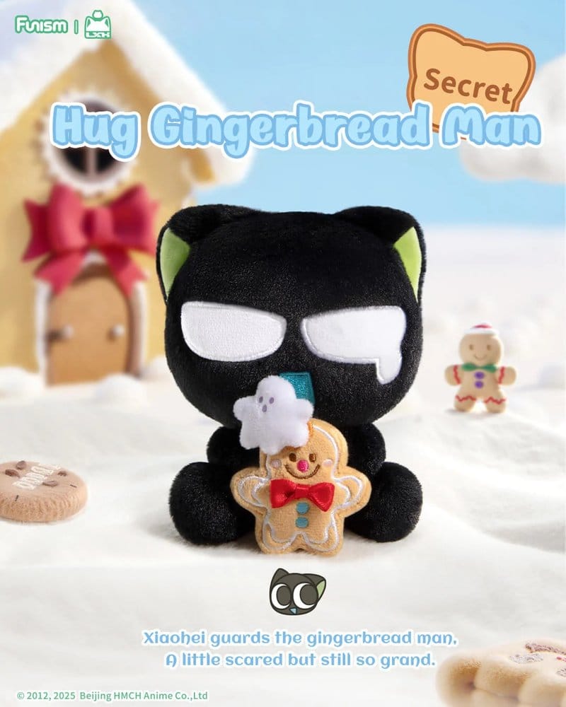 Luo Xiaohei Mini Figures Hug Plush Pendant Series 10 cm Display (6 )