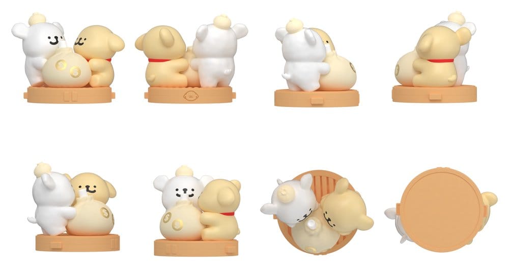 Maltese Blind Box Mini Figures Lucky Paws Series Display (8)
