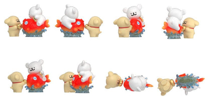 Maltese Blind Box Mini Figures Lucky Paws Series Display (8)