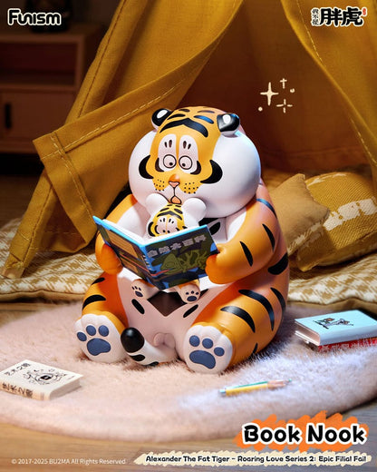 Alexander The Fat Tiger Mini Figures Roaring Love Series 2: Epic Filial Fabil7 cm Display (8) Mini-figures