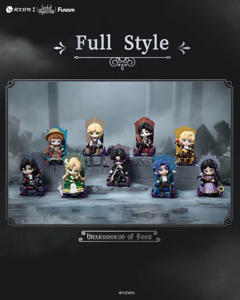 Lord of Mysteries Mini Figures Invitation of Fate 9 cm Display (9) Mini-figures,Blind Boxes