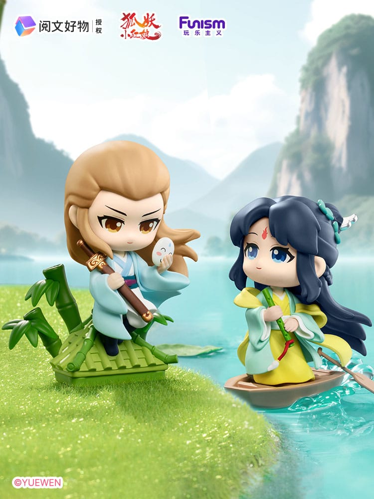 Fox Spirit Matchmaker Blind Box Mini Figures Sea Oath Mountain Alliance 8 cm Display (8) Mini-figures,Blind Boxes