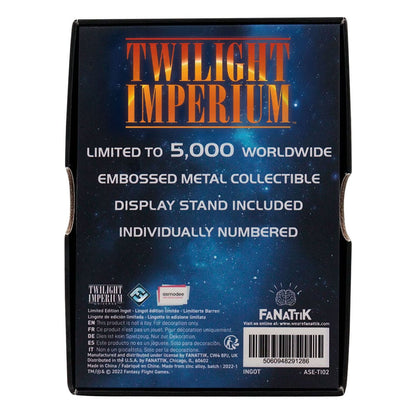 Twilight Imperium Ingot The Federation of Sol Limited Edition