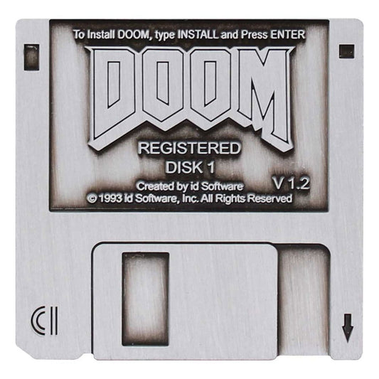 Doom Pin Badge Floppy Disk Limited Edition Pins & Brooches