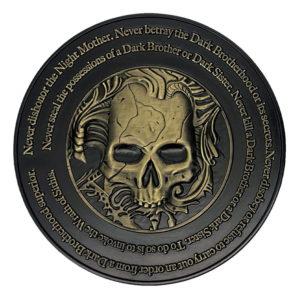 The Elder Scrolls IV: Oblivion Medallion Dark Brotherhood Decoration