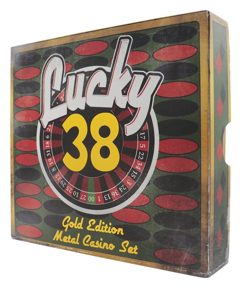Fallout: New Vegas Replica Lucky 38 Imitation Gold Casino Set Limited Edition