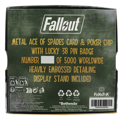 Fallout: New Vegas Replica Lucky 38 Imitation Gold Casino Set Limited Edition