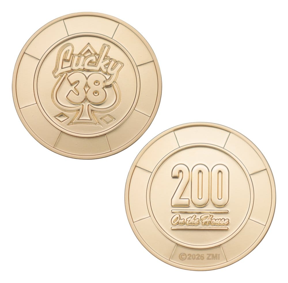 Fallout: New Vegas Replica Lucky 38 Imitation Gold Casino Set Limited Edition