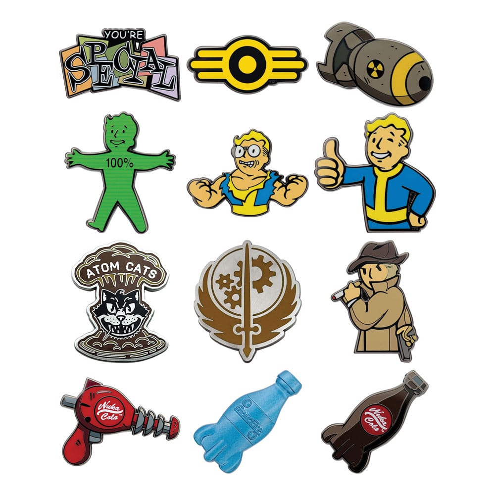 Fallout World Pin Badge Mystery Pin Badge Volume 2 Display (12)