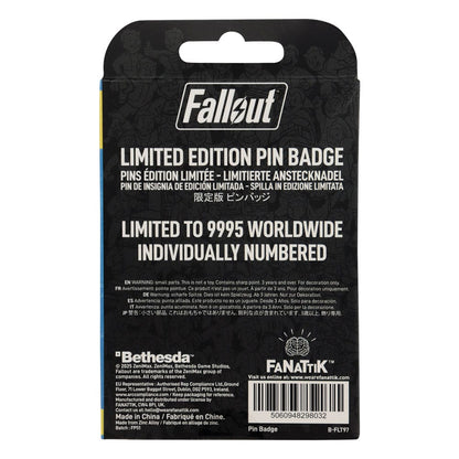 Fallout Pin Badge Charisma Boy Limited Edition