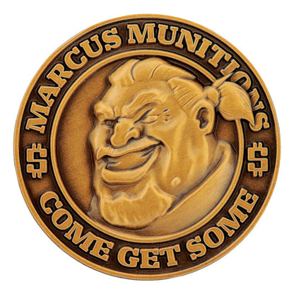 Borderlands Collectable Coin Marcus Munitions Limited Edition