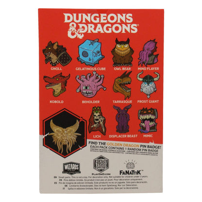 Dungeons & Dragons World Pin Badge Display 50th Anniversary Mystery Pin Badge (12)