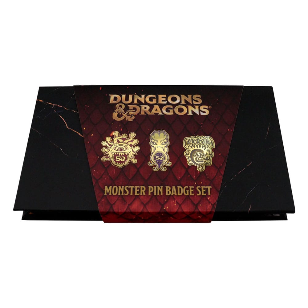 Dungeons & Dragons Pin Badge Set 50th Anniversary Pins & Brooches