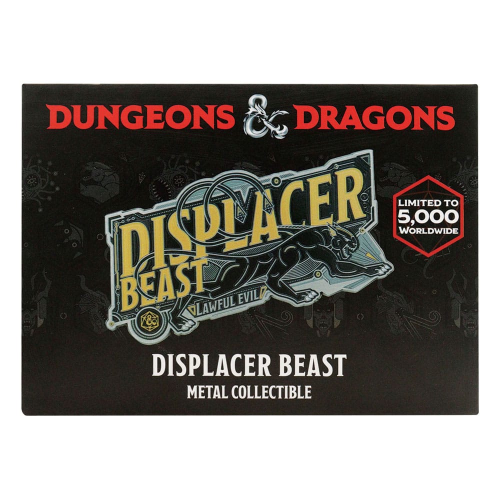 Dungeons & Dragons Ingot Displacer Beast Limited Edition Coins