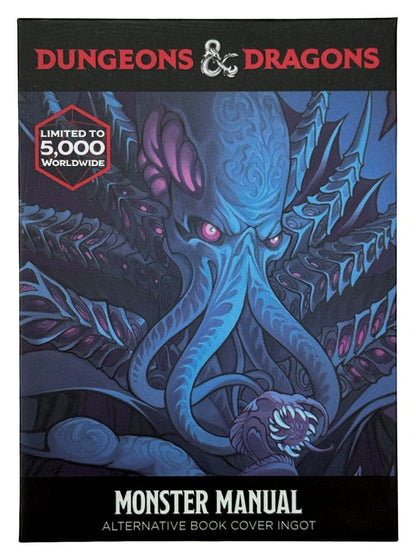 Dungeons & Dragons Ingot Monster Manual Alternate Cover Limited Edition