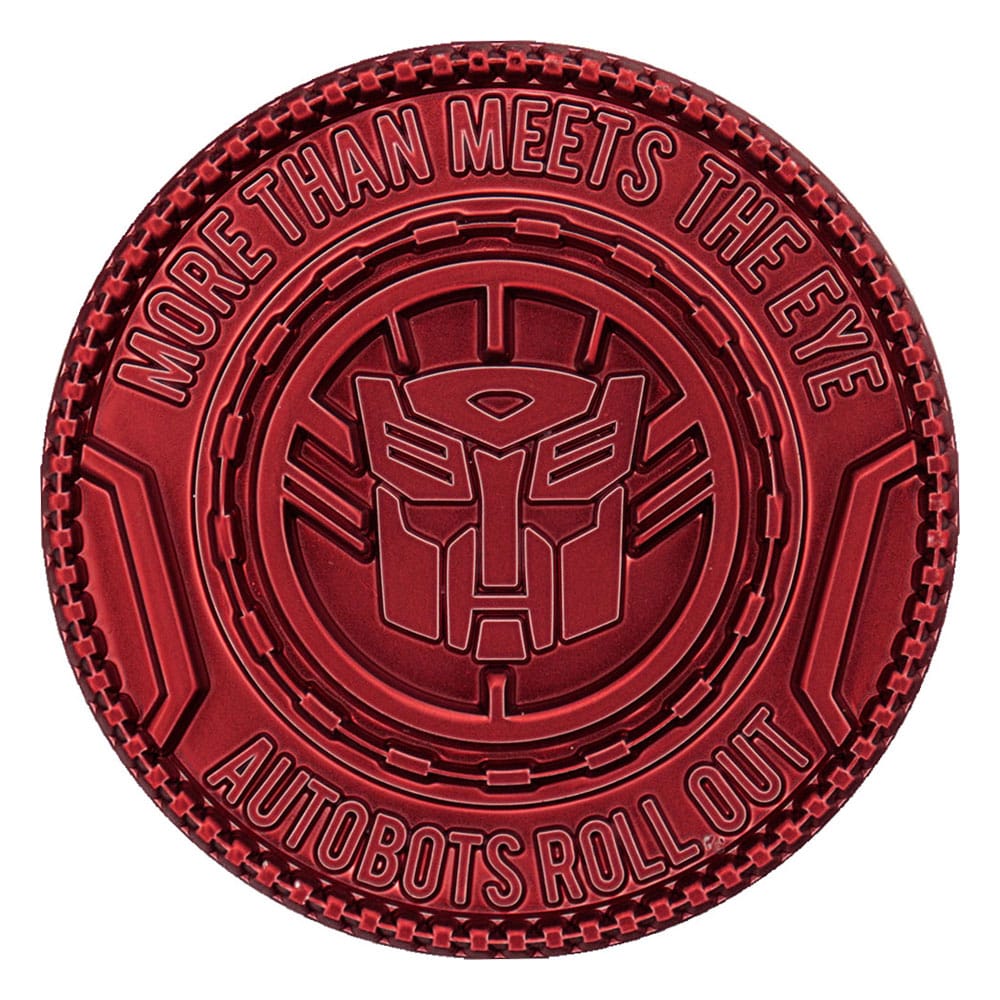 Transformers Medallion 40th Anniversary Autobot Edition Decoration