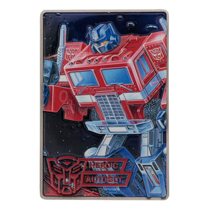 Transformers Ingot 40th Anniversary Autobots Edition Coins