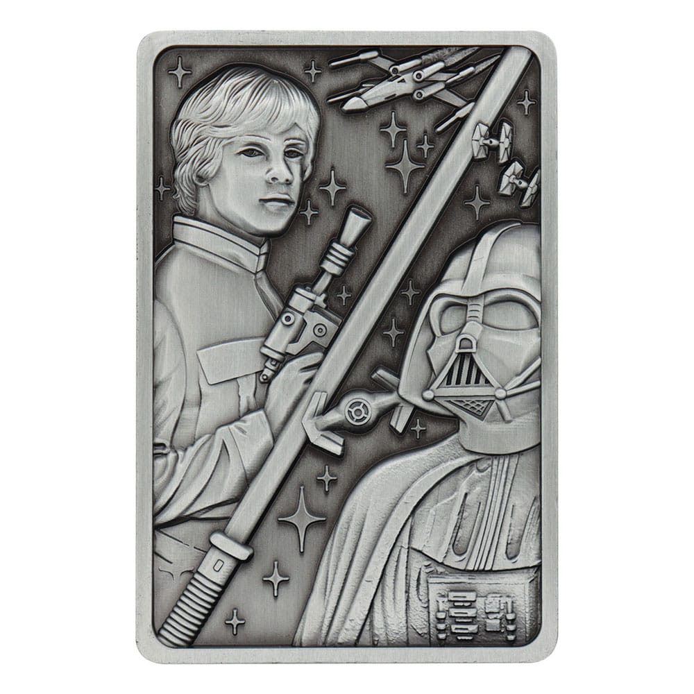 Star Wars Ingot Luke and Vader Limited Edition Coins