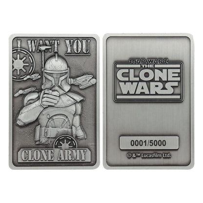 Star Wars: The Clone Wars Ingot Captain Rex Limited Edition