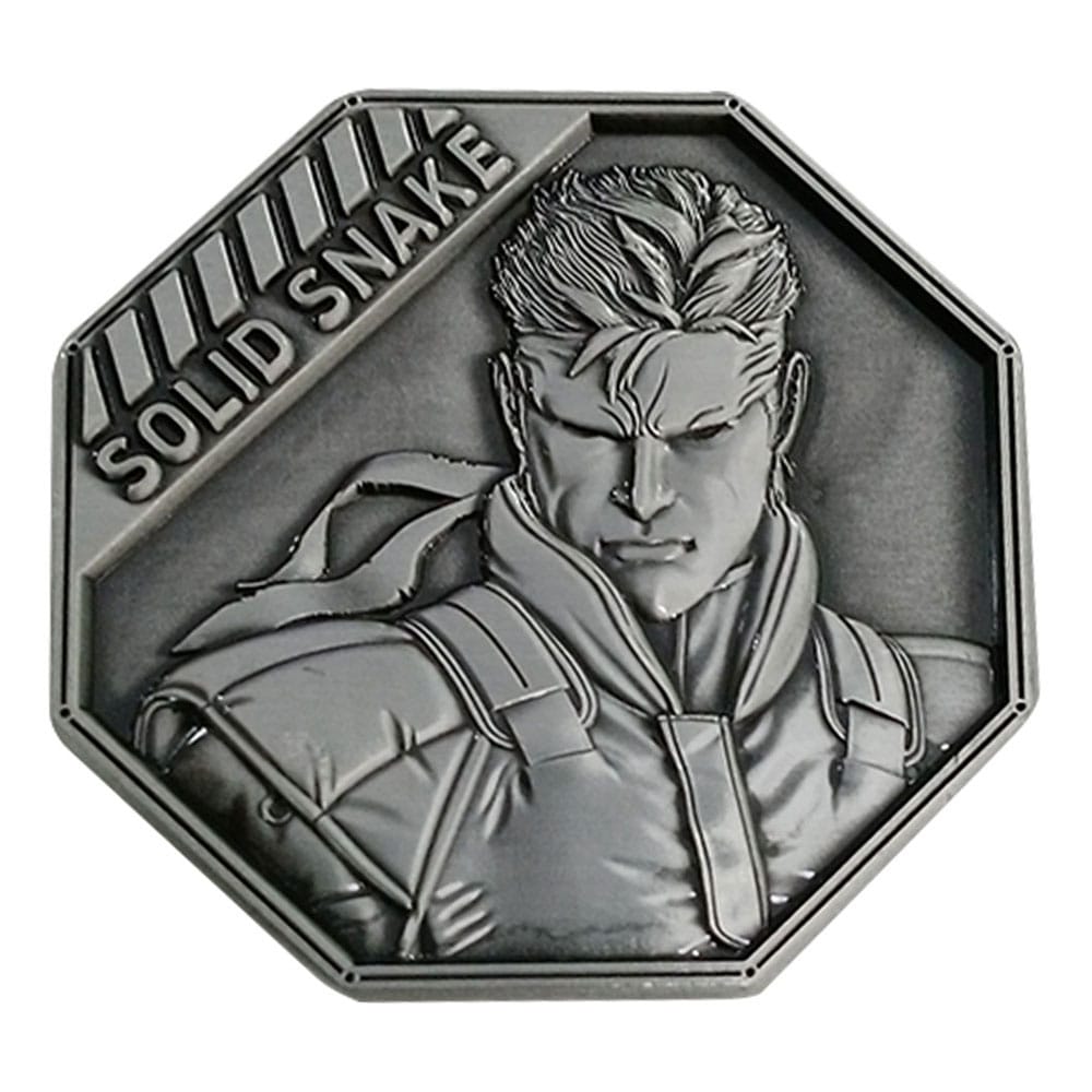 Metal Gear Solid Collectable Coin Solid Snake Limited Edition Coins