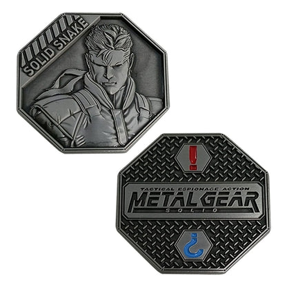 Metal Gear Solid Collectable Coin Solid Snake Limited Edition Coins