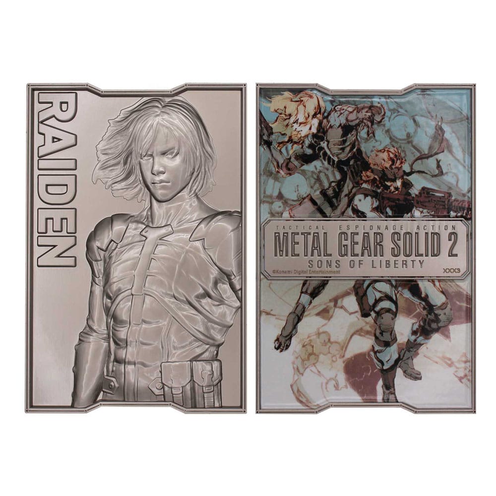 Metal Gear Solid 2 Ingot Raiden Limited Edition Coins