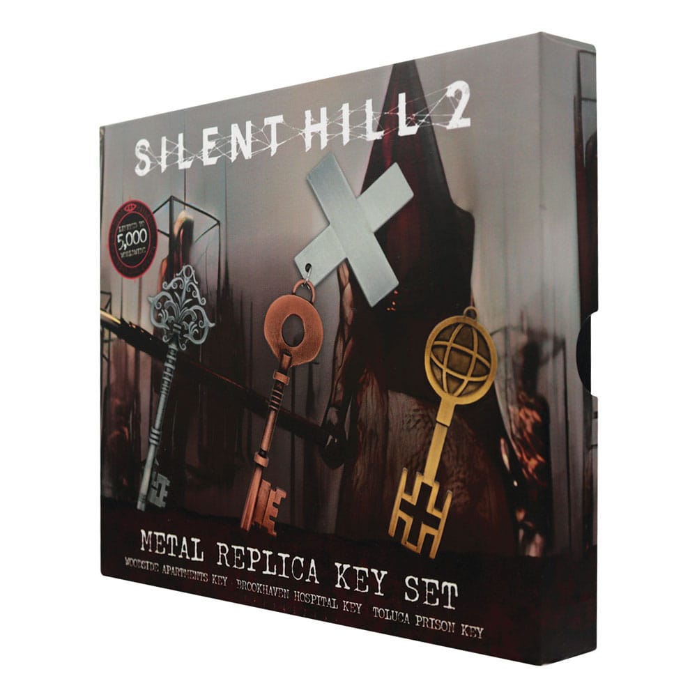 Silent Hill 2 Replicas 3-Set Keys