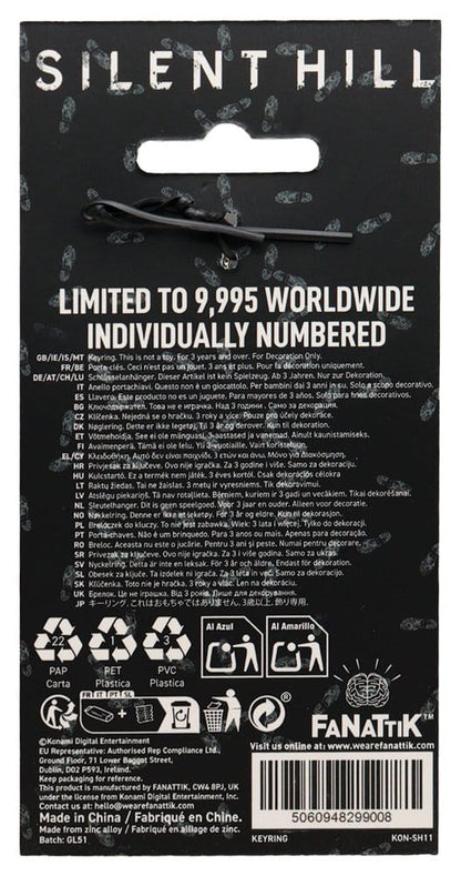 Silent Hill Keychain Keyring Hotel Red Limited Edition