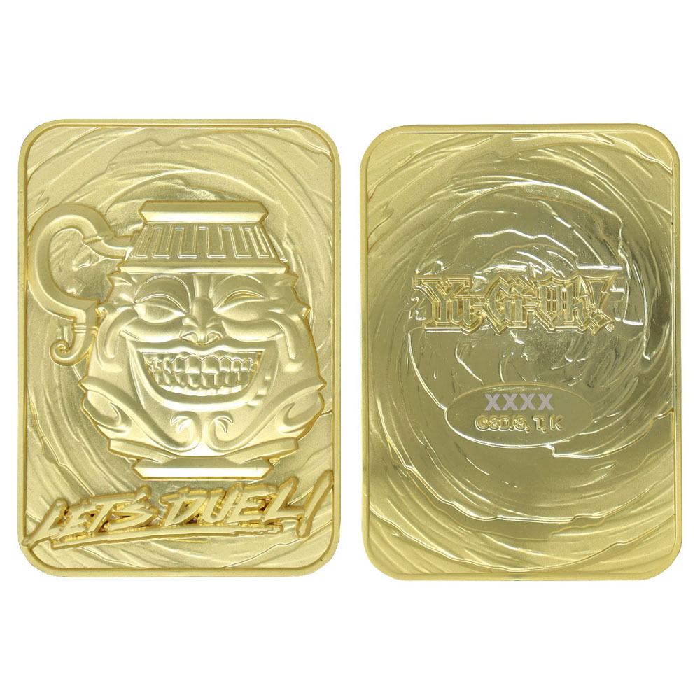 Yu-Gi-Oh! Replica Card Pot of Greed (gold plated) Replicas