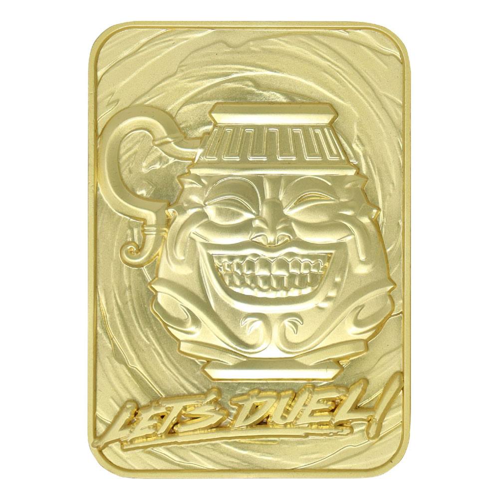 Yu-Gi-Oh! Replica Card Pot of Greed (gold plated) Replicas