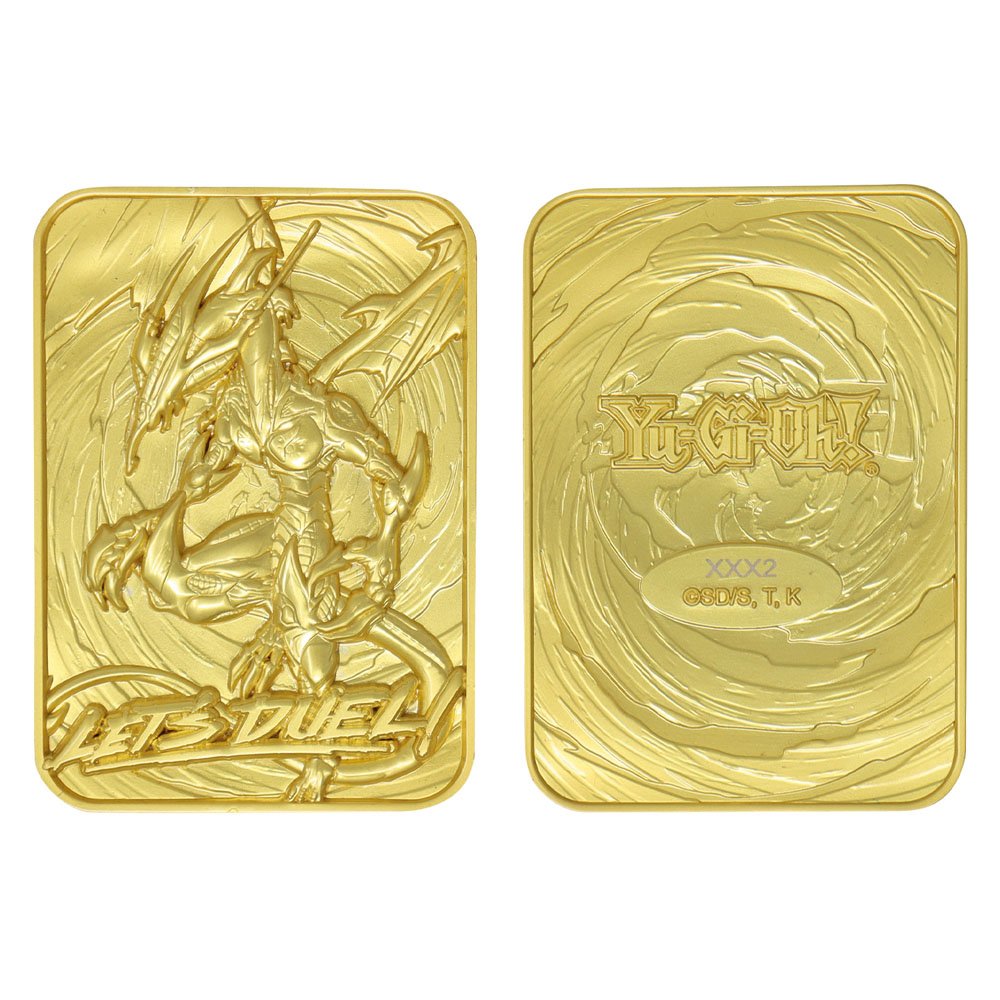 Yu-Gi-Oh! Replica Card Stardust Dragon (gold plated)