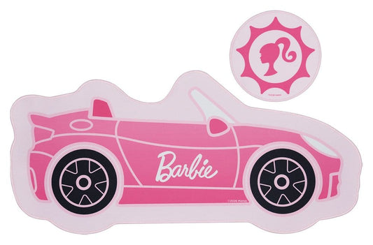 Barbie Desk Pad & Coaster Set Car