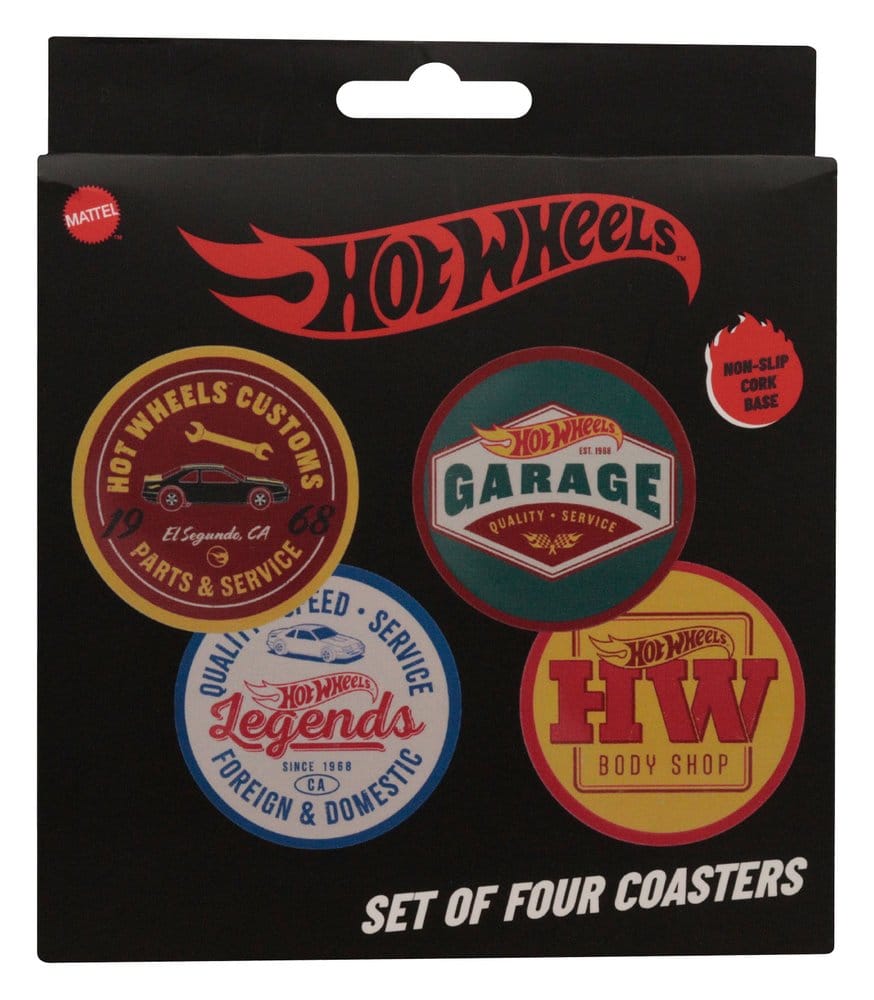 Hot Wheels Coaster 4-Pack