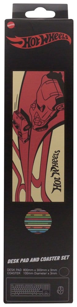 Hot Wheels Desk Pad & Coaster Set