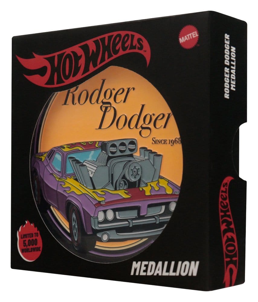 Hot Wheels Medallion Rodger Dodger Limited Edition
