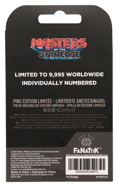 Masters of the Universe 2026 Pin Badge He-Man Limited Edition