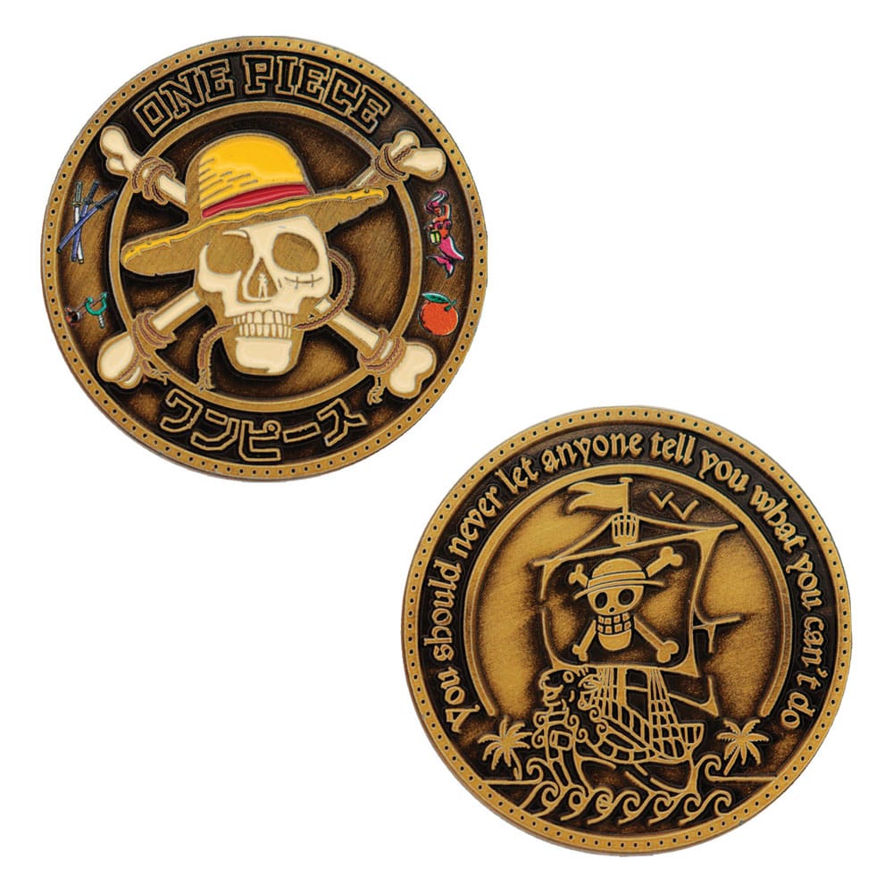 One Piece Collectable Coin 4 cm Coins