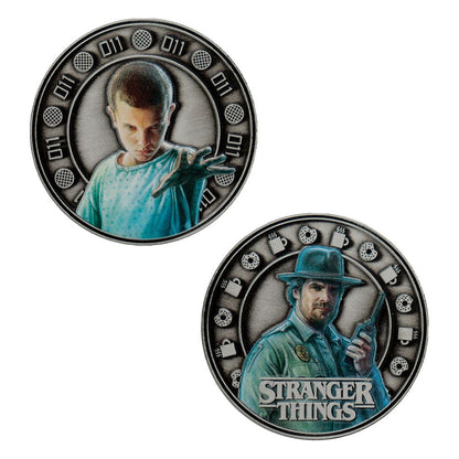 Stranger Things Collectable Coin Eleven & Hopper 4 cm Coins