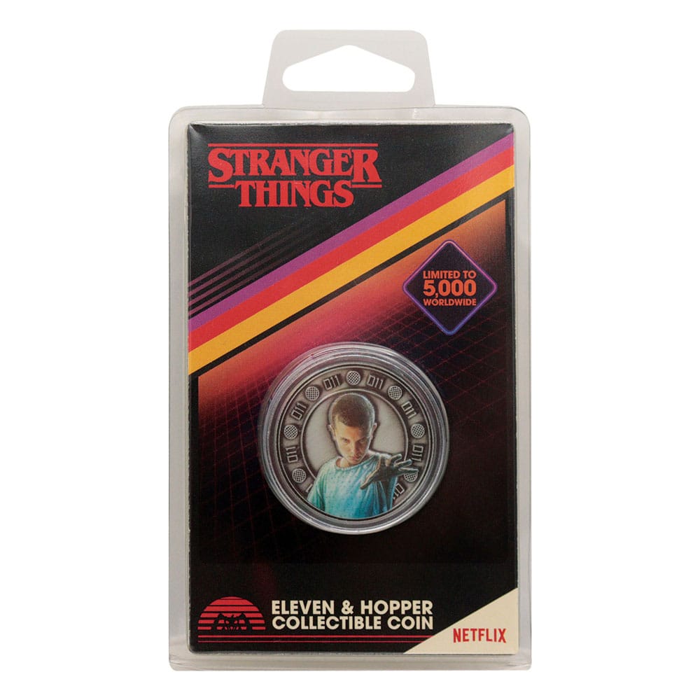 Stranger Things Collectable Coin Eleven & Hopper 4 cm Coins