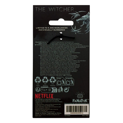 The Witcher Keychain Witcher & Roach Limited Edition