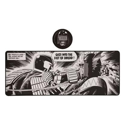 2000 AD Desk Pad & Coaster Set Judge Dredd