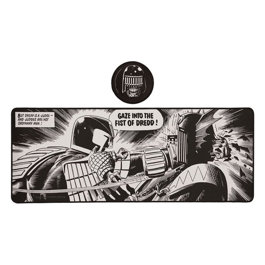 2000 AD Desk Pad & Coaster Set Judge Dredd