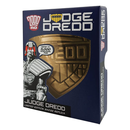 2000 AD Replica Judge Dredd Badge Limited Edition