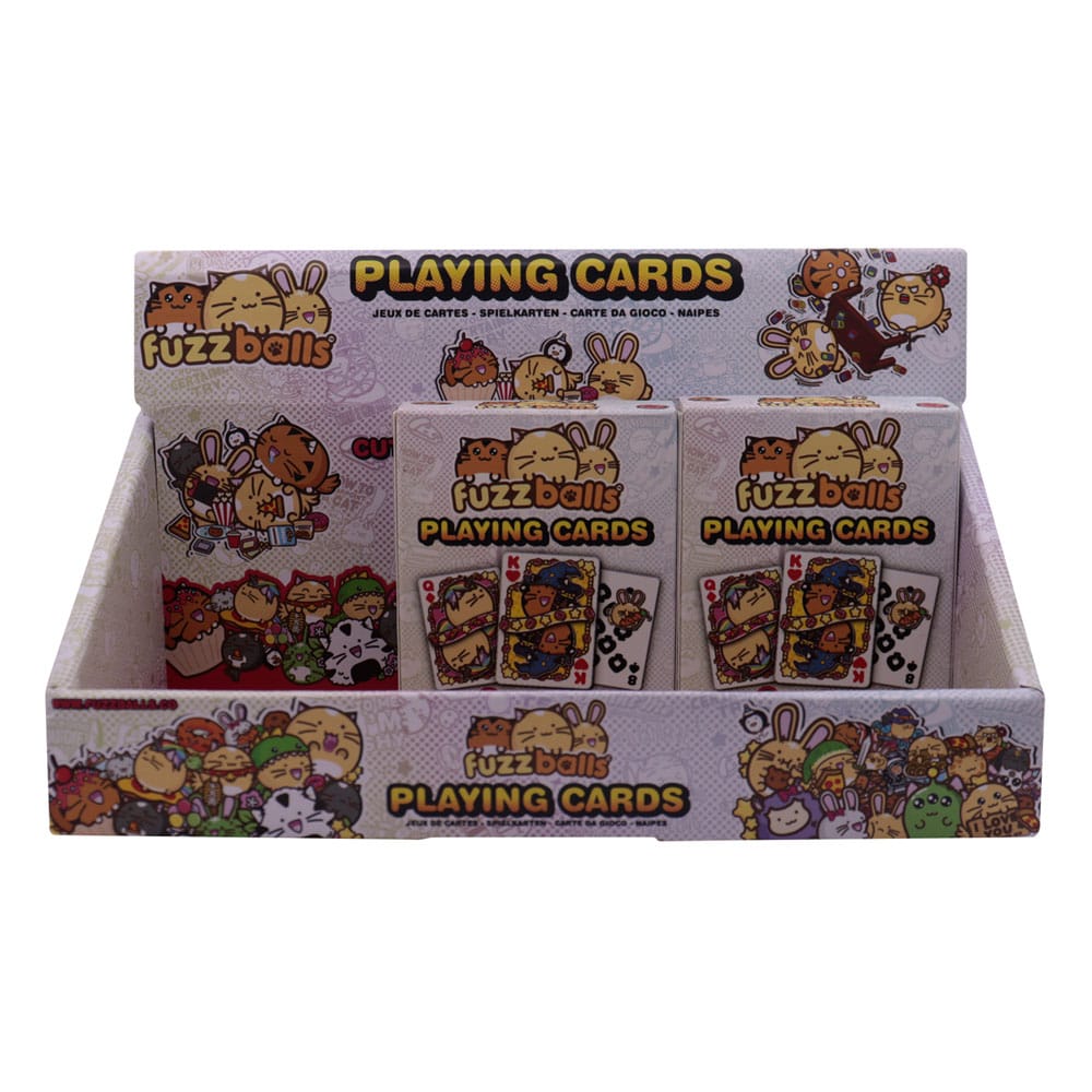 Fuzzballs Playing Cards Display (12)