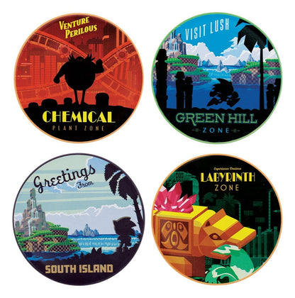 Sonic - The Hedgehog Coaster 4-Pack