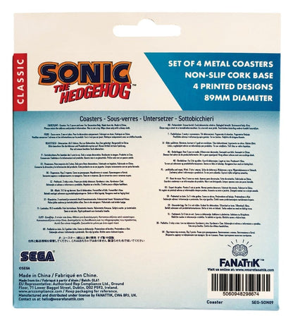 Sonic - The Hedgehog Coaster 4-Pack