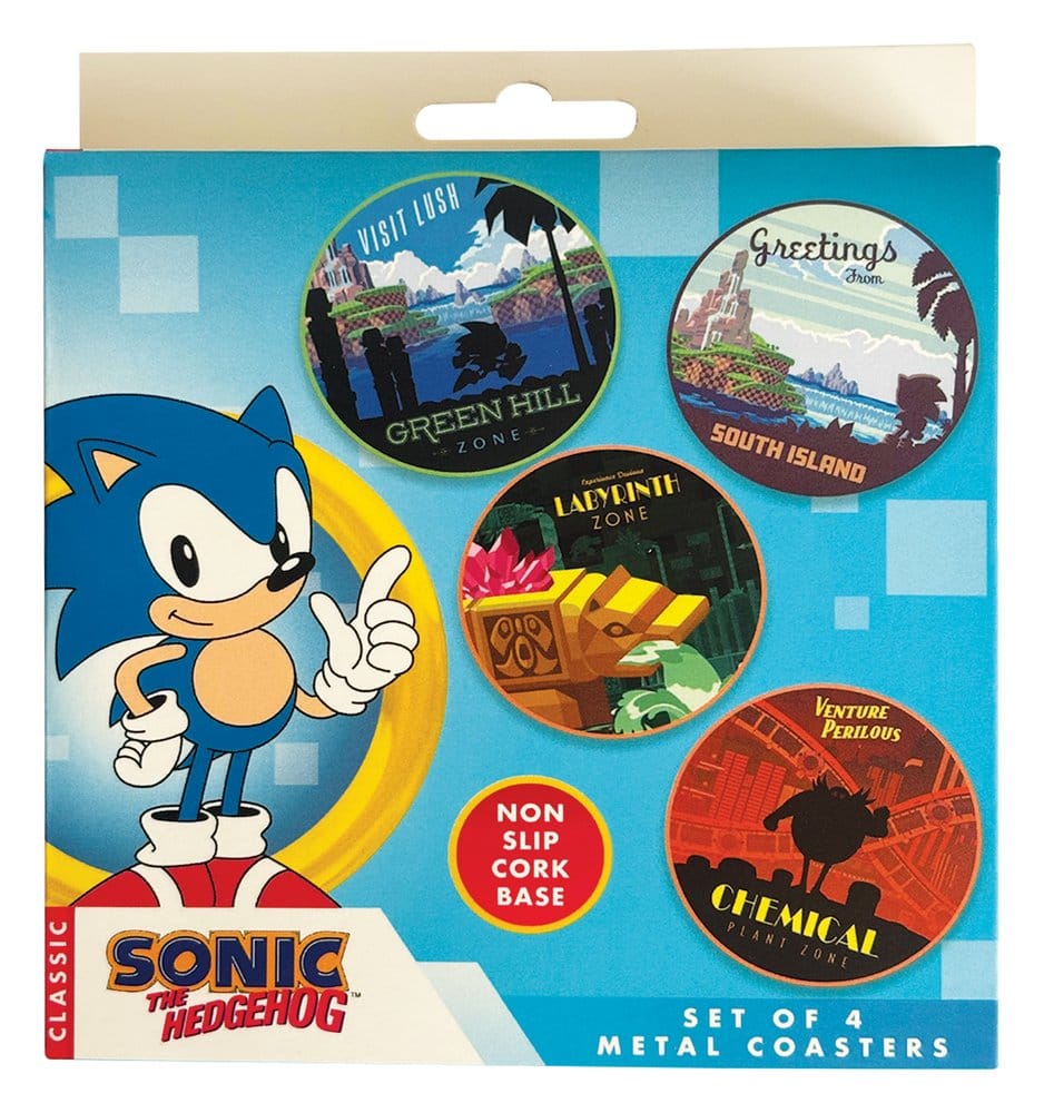 Sonic - The Hedgehog Coaster 4-Pack