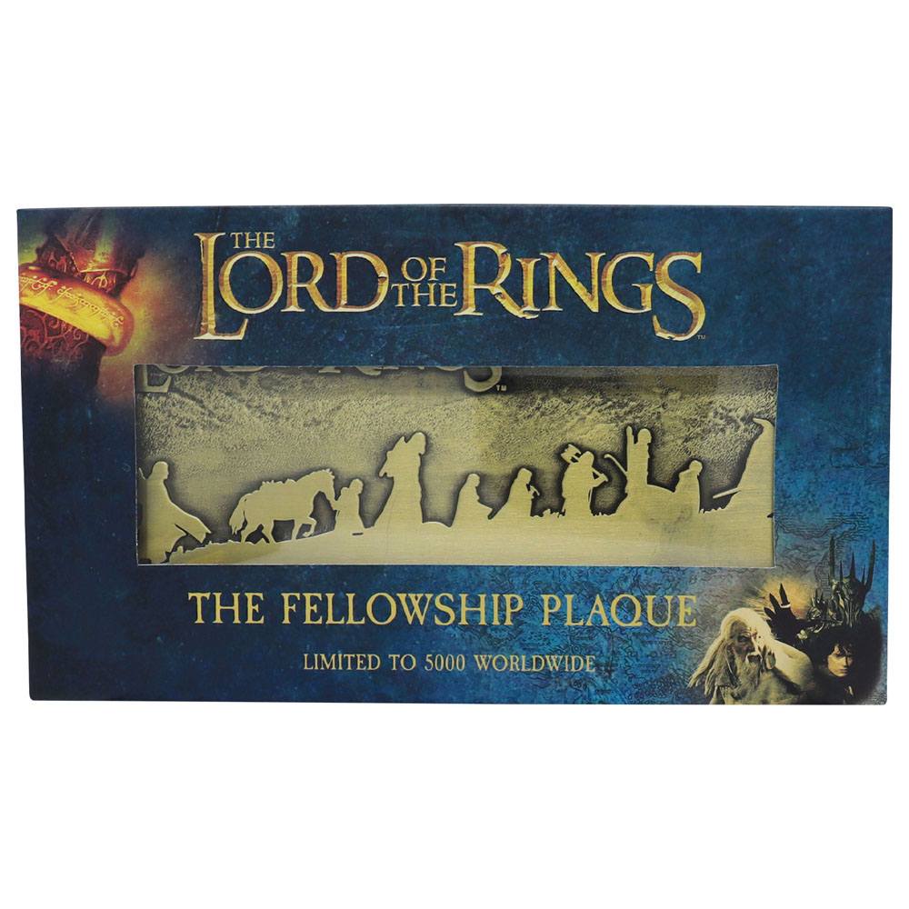 Lord of the Rings The Fellowship Plaque Limited Edition Tin signs